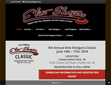 Tablet Screenshot of elite-shotguns.com